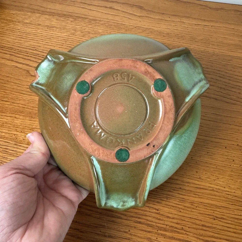 Vintage FRANKOMA Pottery CAN-TEX INDUSTRIES‎ Ashtray 458